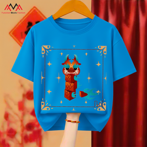 T-shirt décontracté pour homme FMF, coupe classique, manches courtes, 65% coton + 35% élasthanne, imprimé graphique, 200g, Vietnamien - Product Image 5