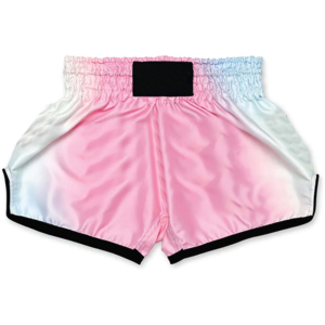 100% Silk & Polyester Breathable Muay Thai Boxing MMA Training Shorts for Adult Men with Custom Logo Position - Product Image 5