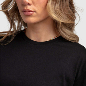 Camisetas de Manga Corta de Lona para Mujer, Diseño OEM, Calidad Premium, Hechas a Medida, Ajuste Cómodo, Transpirables, Estilo Urbano - Product Image 4