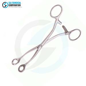 Forceps ovariens manuels Doyen, acier inoxydable de qualité médicale, certifié CE, instrument chirurgical de classe II pour la gynécologie et l'abdomen - Product Image 1