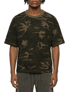 เสื้อยืดลายพรางโอเวอร์ไซส์ ยูนิเซ็กส์ แขนสั้น เสื้อผ้าสตรีทแวร์ฤดูร้อน ระบายอากาศได้ดี กันน้ำ ผลิตจากโพลีเอสเตอร์ พิมพ์ลาย เหมาะสำหรับการล่าสัตว์ ป้องกันรังสียูวี - Product Image 5