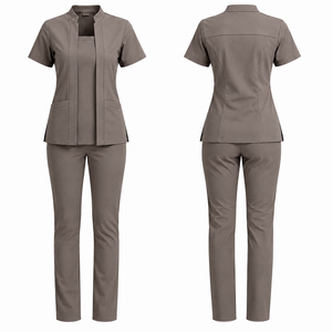 Wholesale Medical Scrub Uniform Supplier Breathable Nursing <b>Workwear</b> Manufacturer Worldwide - Product Image 1