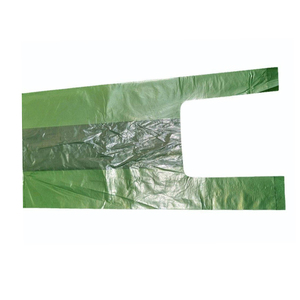 Bolsas de Plástico Sencillas, Resistentes al Agua, Lavables, para Camisetas, Bolsas de Supermercado para Compras con Logotipo Impreso de Agradecimiento - Product Image 3