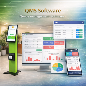 <b>Software</b> QMS System for Smart Service Flow Optimization | AT-QMS Queue Management - OEM Available - Product Image 1