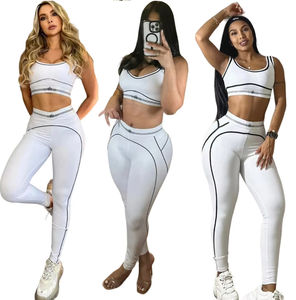Venta directa de fábrica, ropa de yoga de alta calidad para mujer, ropa deportiva push-up para gimnasio, ropa de yoga de alta elasticidad. - Product Image 3