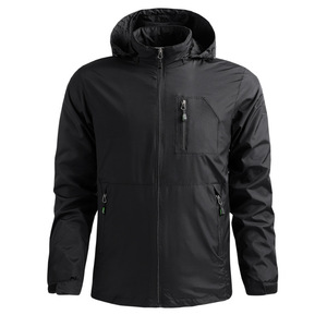 Veste Softshell Casual pour Homme, Légère, Doublée en Polaire, Coupe-Vent, Imperméable, Respirante, à Capuche, Chaude pour l'Hiver, Haute Qualité - Product Image 5