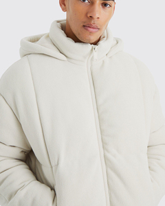 Premium <b>Canvas</b> Stand Puffer <b>Jacket</b> Comfortable Warm Insulated Winter Streetwear <b>Jacket</b> for Outdoor Casual Wear Customizable OEM - Product Image 6