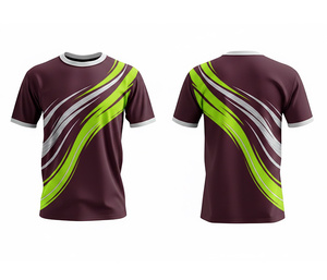 Custom Teamwear Sublimation T-Shirts with OEM Branding and Team Uniforms| <b>Men</b> Women Youth Sizes | Lightweight Quick Dry - Product Image 6