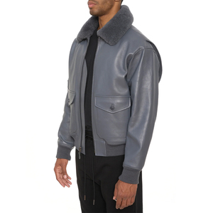 Vestes en cuir Avirex pour hommes, vêtements d'automne et d'hiver, meilleure qualité, broderie, streetwear, vestes en cuir Avirex - Product Image 6