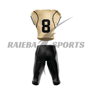 Tenues de football américain personnalisées pour équipes – Maillots de football américain sur mesure avec numéros de joueur imprimés par sublimation, respirants, pour les matchs - Product Image 3