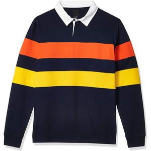 Camisas Polo Personalizadas para Hombre, Camisa de Manga Larga Tejida, Ropa Casual de Moda, Camisa Polo de Golf para Exteriores, Algodón con Spandex - Product Image 1