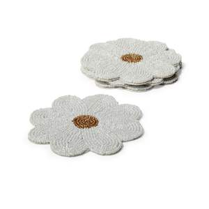 Artisan Multicolor Glass Beaded <b>Coaster</b> Set Decorative Tree Design <b>Drink</b> <b>Coasters</b> At Best Price - Product Image 2