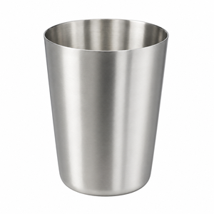 Gobelet à eau réutilisable en acier inoxydable de qualité alimentaire, incassable, empilable, pour restaurants et hôtels - Product Image 1