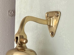 Handmade Nautical <b>Brass</b> <b>Bell</b> Vintage Premium Metal <b>Bell</b> Decorative Well <b>Bells</b> for Door Entrance Wall Hanging Home Office - Product Image 3