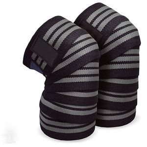 New Arrival Lightweight Compression Weightlifting <b>Knee</b> <b>Wraps</b> Eco Friendly Top Selling <b>Knee</b> <b>Wraps</b> - Product Image 1