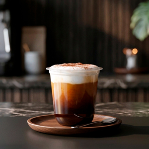 QUANG QUAN Disposable PP Single Wall Plastic <b>Cups</b> 12/16/24oz Transparent 95mm <b>Cups</b> For Beverage Coffee Milk Tea Hot/<b>Cold</b> - Product Image 1