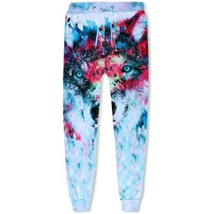 Ensemble de survêtement unisexe à capuche, imprimé en 3D, décontracté, loup d'hiver, motifs animés, couleur numérique, respirant, coupe ample - Product Image 4