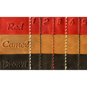 ซองใส่หูฟังหนังแท้ พร้อมช่องเก็บสาย หูฟังแบบกลม พกพาสะดวก มีกระดุมแป๊ก รับสกรีนโลโก้ ทำด้วยมือ - Product Image 6