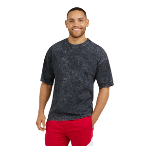Outdoor Use New Design Men Acid Wash T-Shirts 100% Cotton High Street Style Eco-Friendly Customizable Quick Dry Breathable - Product Image 1