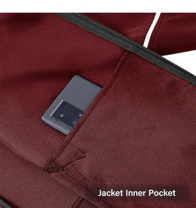 Ensemble survêtement décontracté pour homme, hiver 2025, coupe-vent à capuche, avec veste et pantalon de survêtement respirants et à séchage rapide - Product Image 6