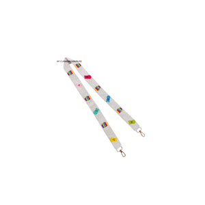 Multicolore/Couleurs personnalisables AP CURATED COUTURE Accessoire pour femme Porte-sac Lapin de Pâques perlé Fait main Brodé à la main - Product Image 5