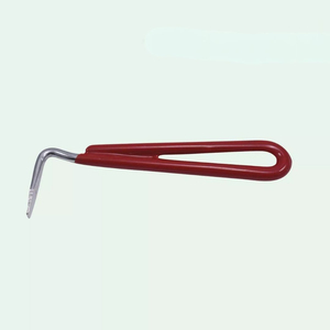 Pince à sabots de qualité supérieure avec brosse, poignée robuste, outil professionnel de fermeur pour le nettoyage des sabots et les soins équestres CE - Product Image 1