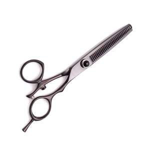Ciseaux de coiffure professionnels en acier inoxydable avec pointe aiguisée, lame droite, outil de beauté pour salon de coiffure, provenance du Pakistan - Product Image 3