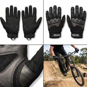 Guantes de Ciclismo de Montaña con Almohadilla de Gel de Alta Densidad, Antideslizantes, Transpirables, sin Dedos, para Deportes al Aire Libre - Product Image 4