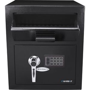 Cassaforte con tastiera da 1 piede cubo e scomparti per deposito, ideale per casa o ufficio - Product Image 2