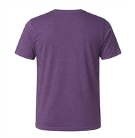 T-shirt personnalisé en fibre de bambou et coton, décontracté, respirant, séchage rapide, anti-rétrécissement, OEM