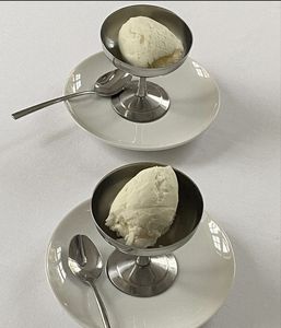 Vaso para helado, tazón para helado, taza para postre, tazón para postre, vaso para sundae, vaso de cristal para sundae, vaso para helado de acero inoxidable - Product Image 1