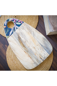 Tabla de Cortar Rectangular de Madera para Frutas y Verduras, Apta para Lavavajillas, FAIZA CRAFT FC-622, Mejor Precio de la India - Product Image 5