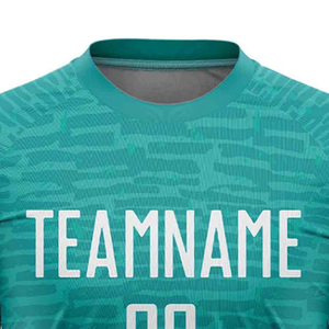 เสื้อฟุตบอลโพลีเอสเตอร์ 100% สั่งทำพิเศษขายดี พร้อมโลโก้และสีตามสั่ง บริการ OEM และ ODM สำหรับเสื้อฟุตบอล - Product Image 6