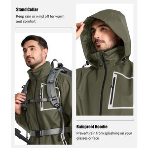 Ensemble veste coupe-vent et pantalon pour performance en extérieur, broderie personnalisée, tenue de sport homme/femme, course à pied - Product Image 5