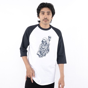 Wholesale Price <b>Raglan</b> custom mens <b>raglan</b> <b>t</b> <b>shirt</b> short <b>sleeve</b> baseball tee two tone <b>raglan</b> <b>shirt</b> waffle knit fabric waffle Tee - Product Image 3