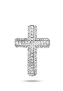 Cross Moissanite Diamond Hip Hop Iced Out Pendant 925 Silver Luxury Jewelry for Women Anniversary Gift Available At Best Price - Product Image 1