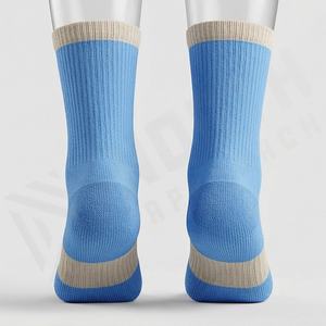 Cushioned Arch <b>Compression</b> Ankle Support Running <b>Socks</b> Men <b>Women</b> Breathable Durable Soft Gym Customized Color Fit Pairs Wear - Product Image 2