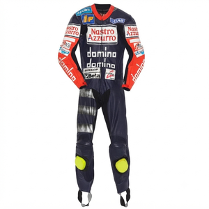 Traje de Carreras MotoCP Personalizado para Hombre, Premium, de Una Pieza, para Pista, con Protectores y Deslizadores, Mono/Traje OEM con Certificación CE - Product Image 1