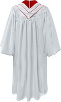 Regalia maçonnique de luxe léger avec broderie de croix en tissu polyester pour l'église et les fêtes de Noël