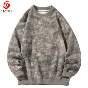 เสื้อยืดคอตตอน 100% ขายส่ง พร้อมพิมพ์ลายฟูลคัลเลอร์แบบ Acid Wash รับผลิตแบบ OEM & ODM แขนยาว ปรับแต่งโลโก้และดีไซน์ได้ - Product Image 1