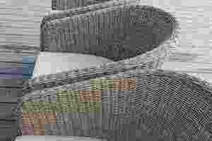 Silla de Comedor de Ratán Estilo Resort para Espacios Exteriores - Product Image 4