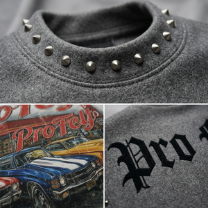 Plus Size Customized Round Neck Sleeveless Top Streetwear Custom Printed Whole Sale Punk Style Fashion Cotton Jersey T Shirt - Product Image 4
