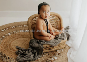 Finest Quality Baby Bouncer Rocking <b>Chair</b> Bed Wood <b>Children's</b> Furniture Newborn Photography Props Bedroom - Product Image 3