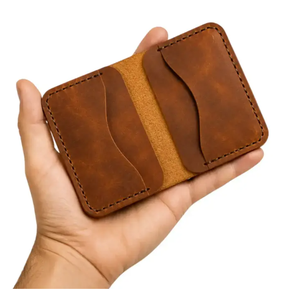 Travel Leather <b>Card</b> <b>Holder</b> Pouch - Product Image 1