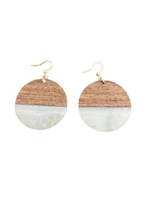 Pendientes de Resina Enchanted Bloom, Pendientes de Resina con Pétalos de Luz de Luna, Gotas de Resina Botánicas de Ensueño, Pendientes de Resina con Brillo de Atardecer, Cristal Ga - Product Image 2