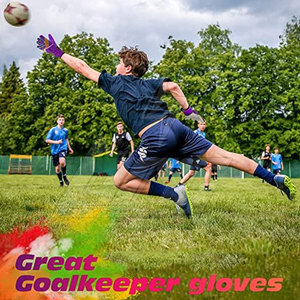 Guantes de Portero de Fútbol con Palma de Látex Alemán, Alta Adherencia, Protección para los Dedos, Transpirables, Muñeca Ajustable, Personalizables, OEM - Product Image 5