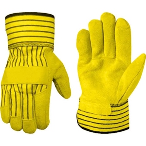 Gants de sécurité en cuir de vachette de qualité supérieure, doux, confortables, résistants, pour le travail, le jardinage et la protection des travailleurs - Product Image 2
