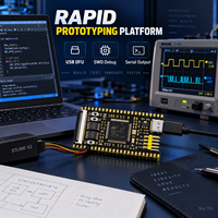 Module de développement STM32H7B0VBT6 avec carte mère 280 MHz Cortex M7, écran LCD RGB Type-C, carte système minimale pour projets en vrac