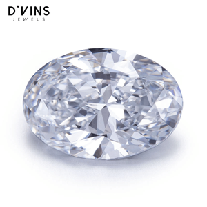 เพชรทรงกลมเจียระไนแบบบริลเลียนท์สีขาว D'vins Jewels ขนาด 1 กะรัต-5 กะรัต คุณภาพ D VS1 แบบเติมเพชร CVD HPHT เพาะเลี้ยงในห้องปฏิบัติการ - Product Image 1