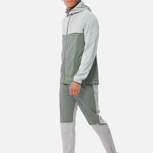 Survêtement coupe-vent léger et imperméable en polyester et nylon pour homme, personnalisable avec logo, idéal pour l'extérieur - Product Image 5